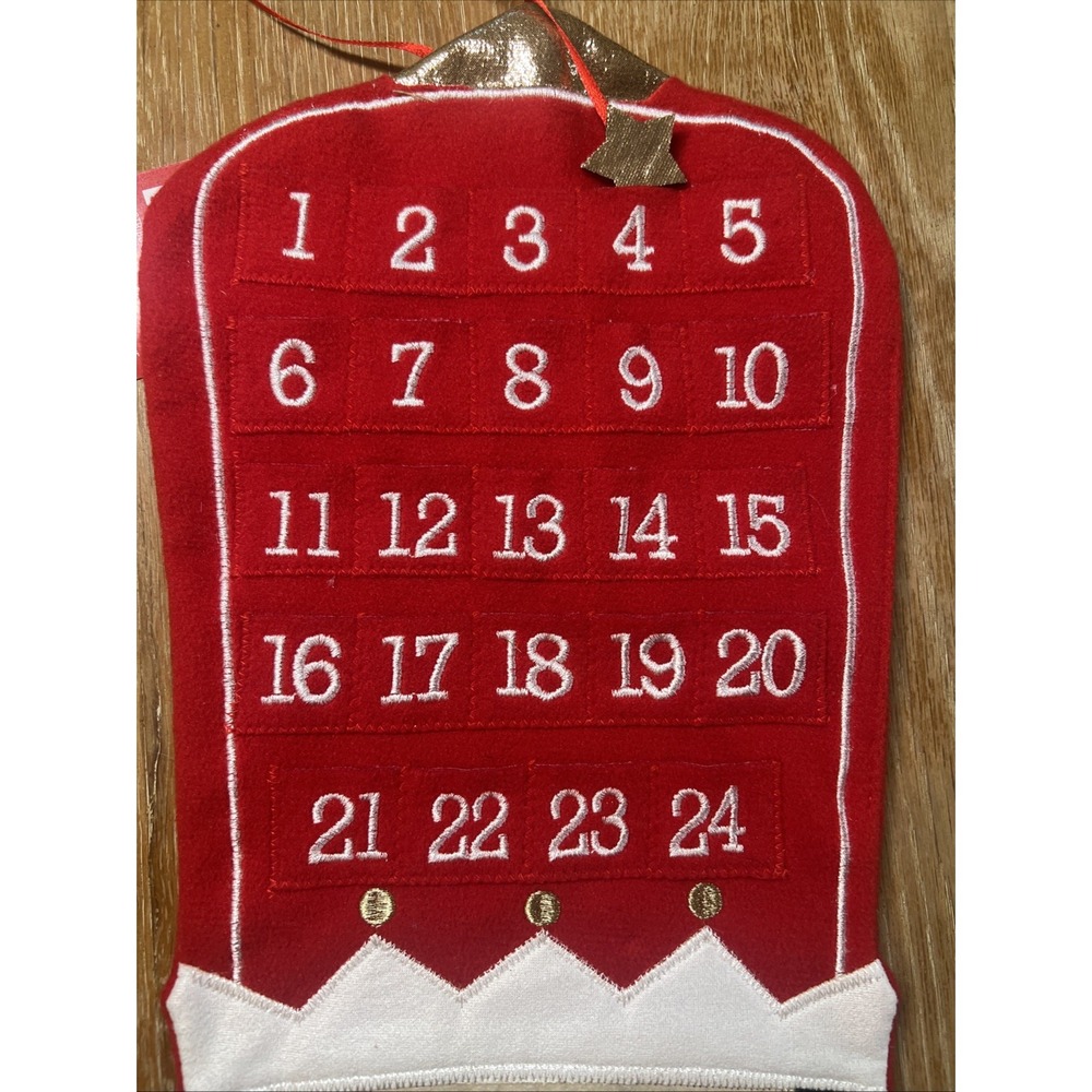 Ashland Nutcracker Advent Calendar Christmas Wall Decor New! - Picture 3 of 6